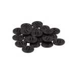 ButtonMode Universal Cargo Pant Buttons 22pc Set includes 11 Buttons measuring 15mm (5/8 Inch) for Cargo Pants and 11 Buttons measuring 17mm (11/16 Inch) for Cargo Pocket, 22-Buttons