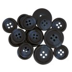 ButtonMode Regular Suit Buttons 16pc Set includes 4 Buttons measuring 20mm (3/4 Inch) for Jacket Front, 12 Buttons measuring 15mm (9/16 Inch) for Jacket Sleeves and Pants, 16-Buttons